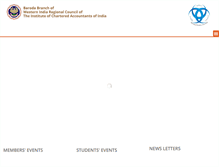 Tablet Screenshot of baroda-icai.org